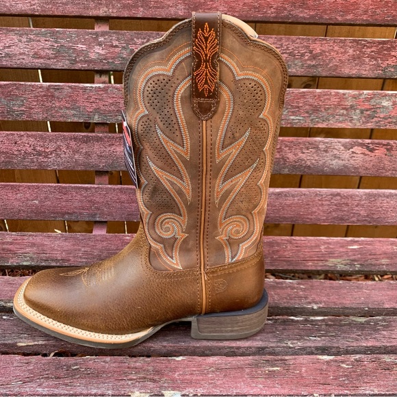 ⭐️SOLD⭐️Durango Lady Rebel Pro Women's Ventilated Western Boot | 8.5W Cognac New - Picture 12 of 14